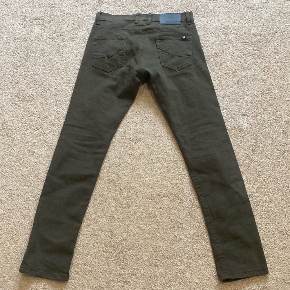 Zoo York “Olive green” Mens Jeans (Size 28) [Brand New]